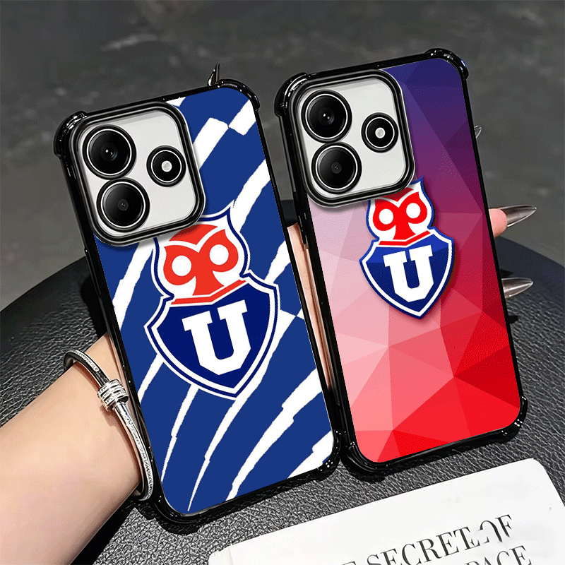 Embroidery University - チリ大学ロゴメッキ加工スマホケース Xiaomi Redmi Note 14 15