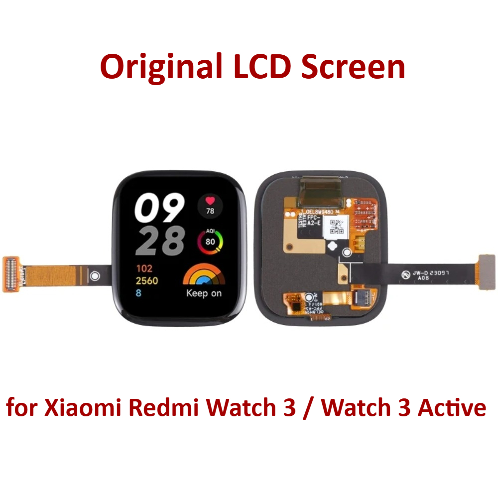 Embroidery Digitizer - Xiaomi Redmi Watch用のオリジナルのLCDスクリーン,完全なアセンブリ,アクティブな時計の交換部品