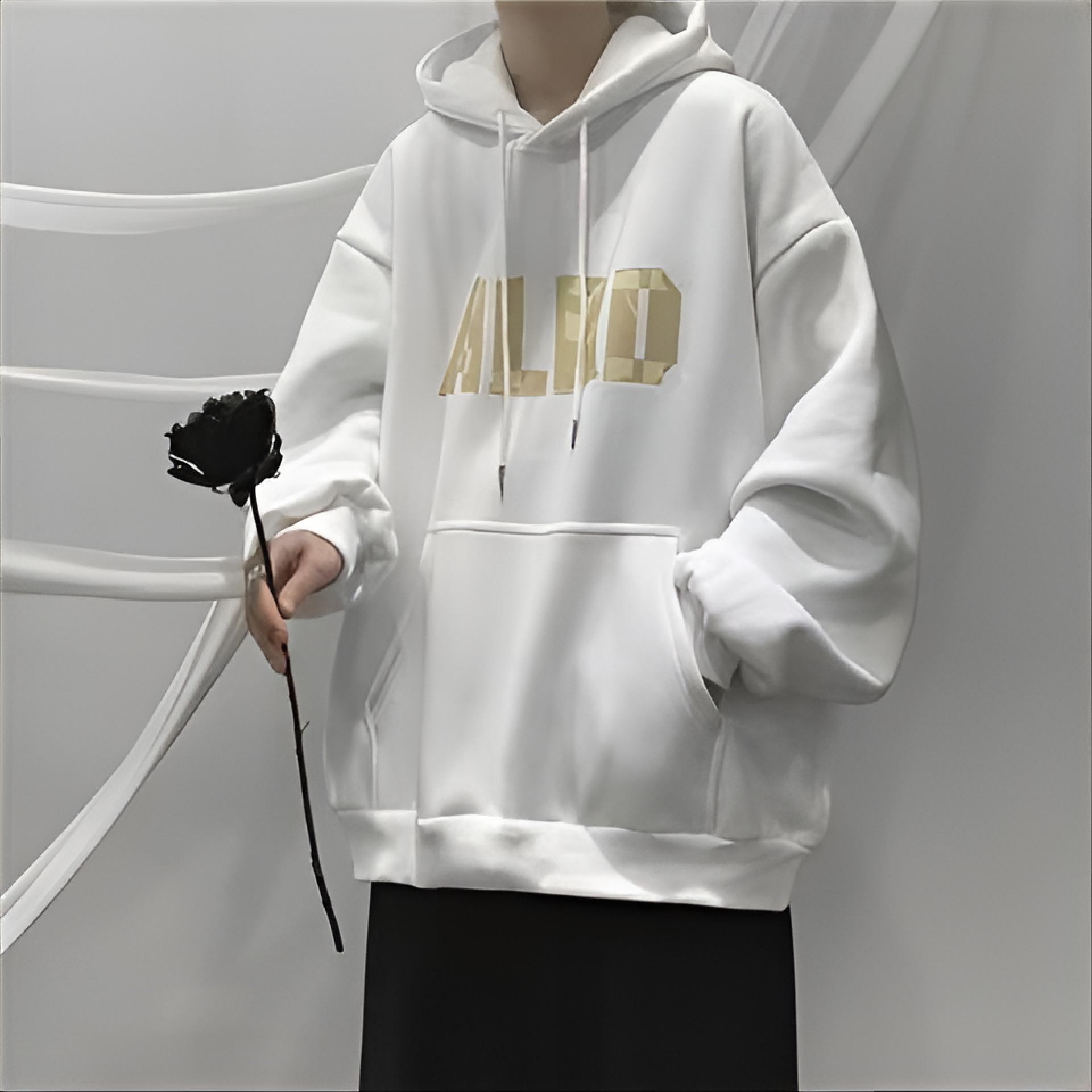 Embroidery University - メンズ帽子付きパーカー大学秋年マルチジッパーレギュラーフィッシングヴィンテージドラゴン刺繍レッド個性ベストリベット