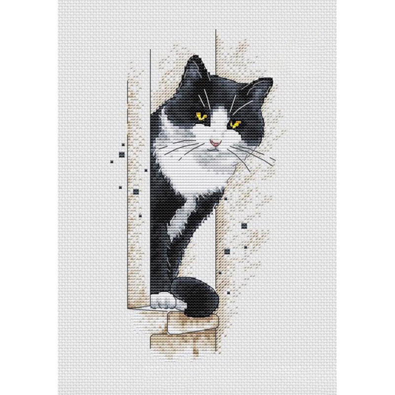 Embroidery X Pattern - Diy HomeFunクロスステッチキット、パッケージカウントされたクロスステッチキット、新しいパターンのクロスステッチペインティングセット、zz8308