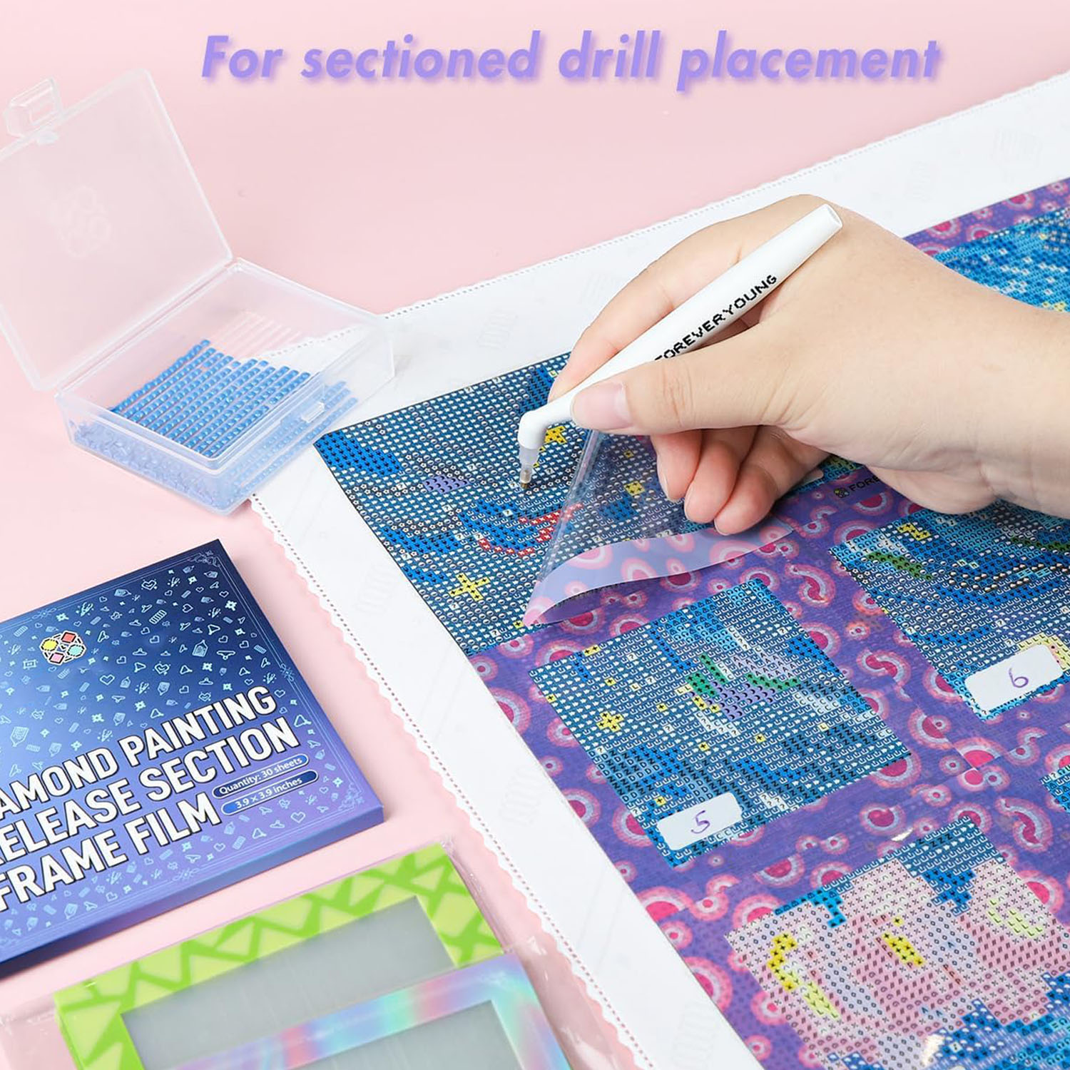 30個入り ダイヤモンドペインティングツール 10cm 再利 - Embroidery Kit Starter のレビューと価格