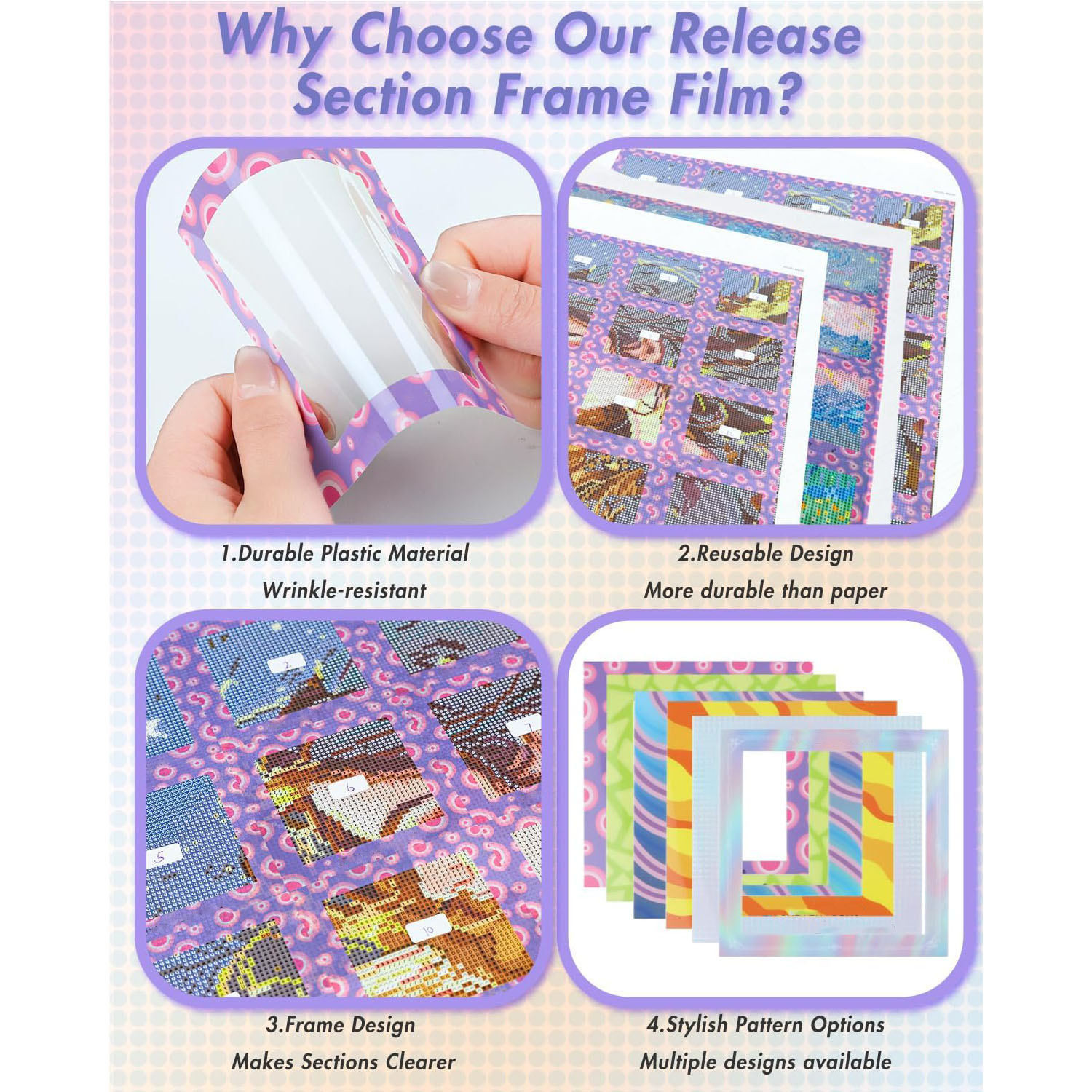 30個入り ダイヤモンドペインティングツール 10cm 再利 - Embroidery Kit Starter のレビューと価格