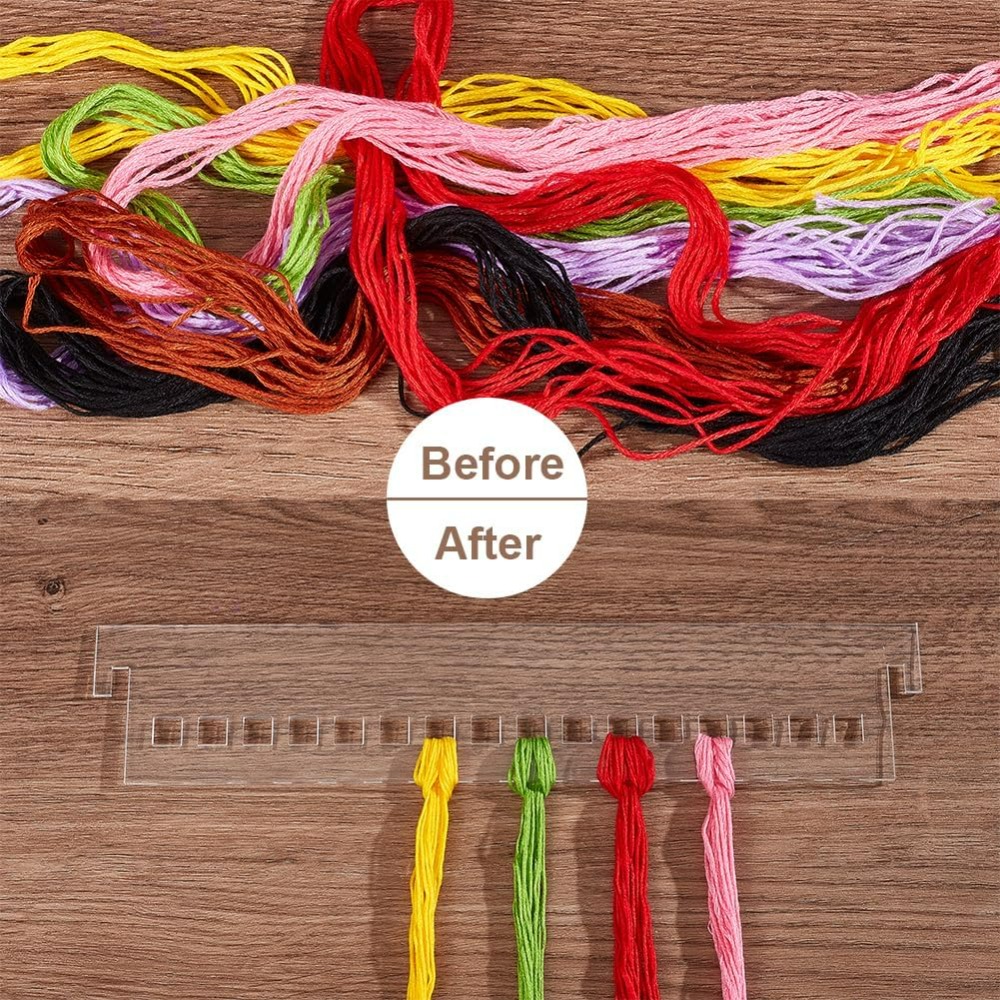 クロスステッチ用アクリル糸ホルダーカード、フロスオーガナイザ - Embroidery Kit のレビューと価格