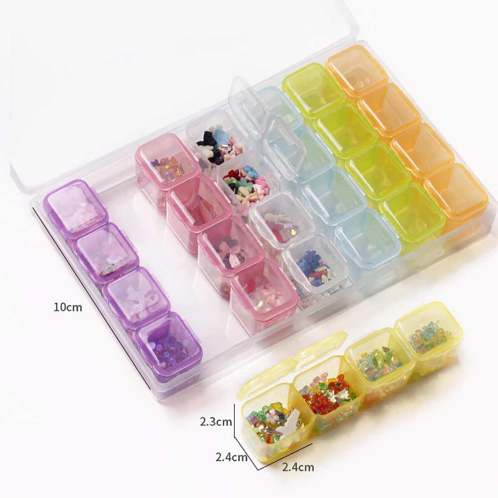 ダイヤモンドペインティングツールキット 収納ボックス付き 2 - Embroidery Kit Starter のレビューと価格