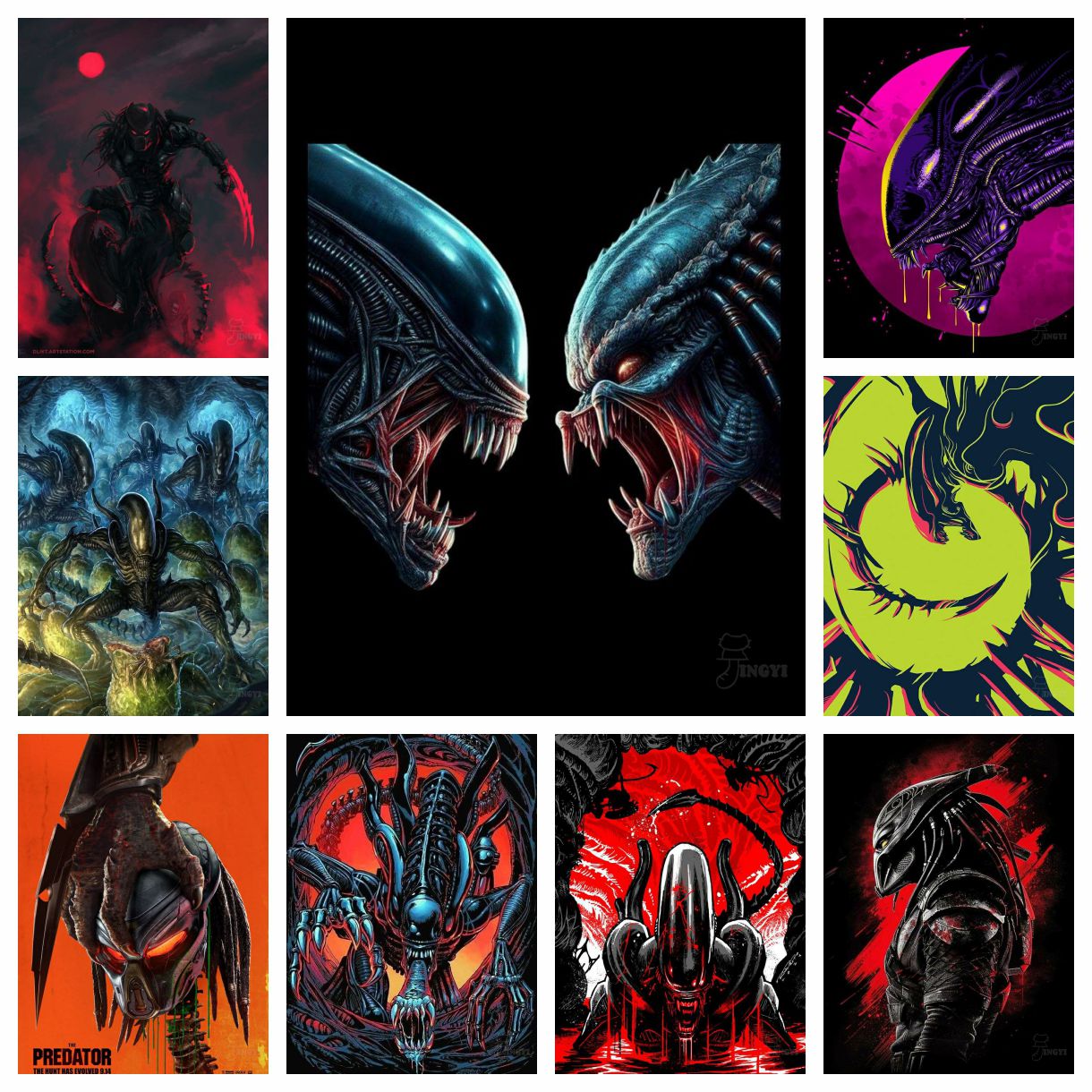 2025年新作 エイリアン vs プレデター キャラクター  - Embroidery Vs Cross Stitch のレビューと価格