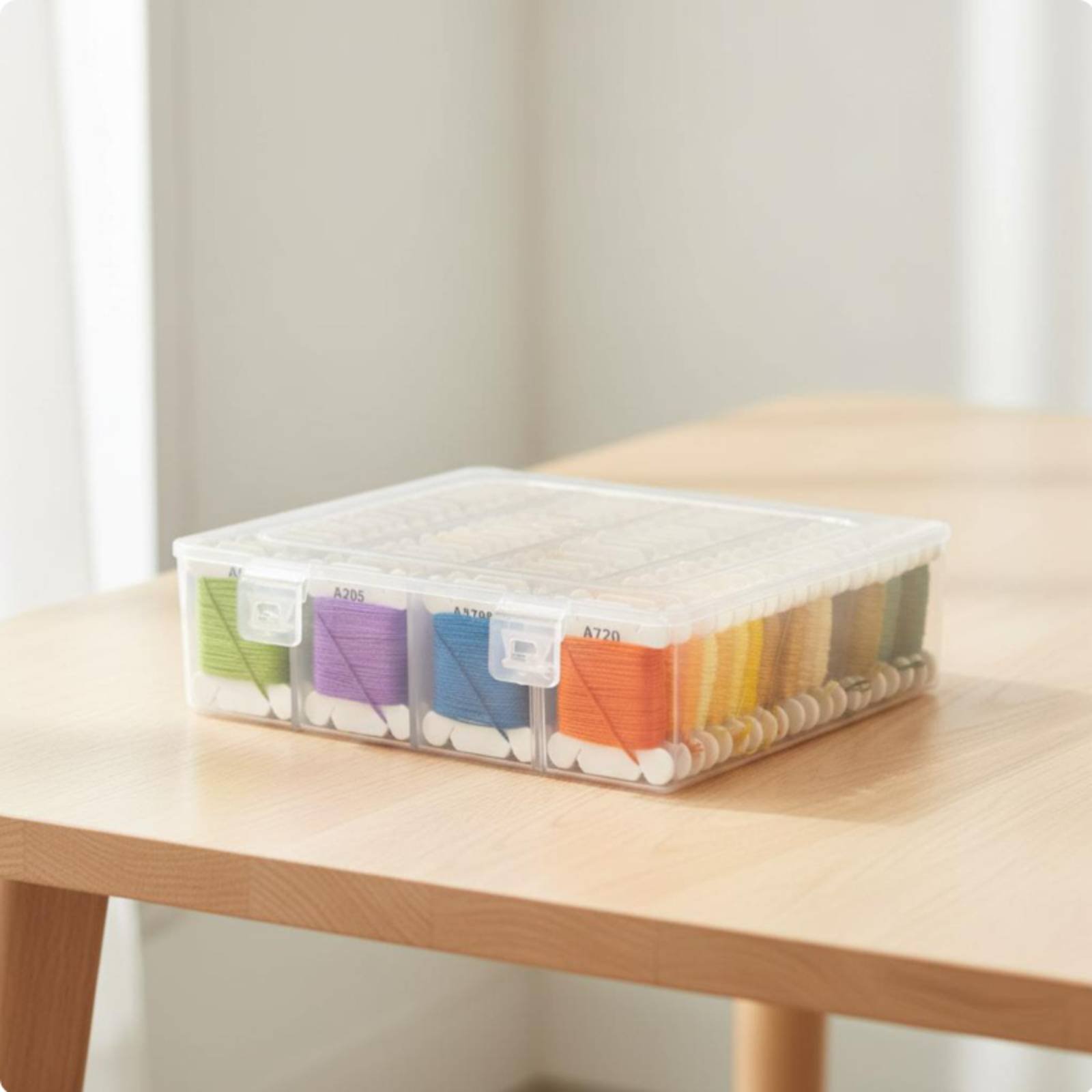 刺繍糸キット マルチカラー刺繍糸セット カラーフィラメント詰 - Embroidery Kit のレビューと価格