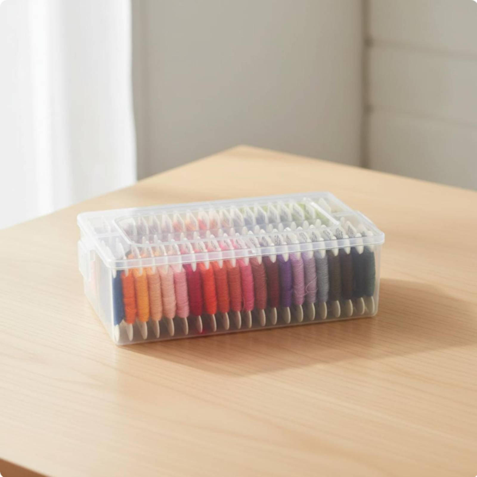 刺繍糸キット マルチカラー刺繍糸セット カラーフィラメント詰 - Embroidery Kit のレビューと価格