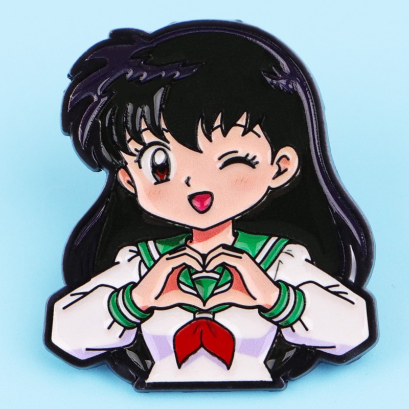 かわいいオオカミ耳ファンタジーキャラクターハートジェスチャー - Embroidery Garment のレビューと価格
