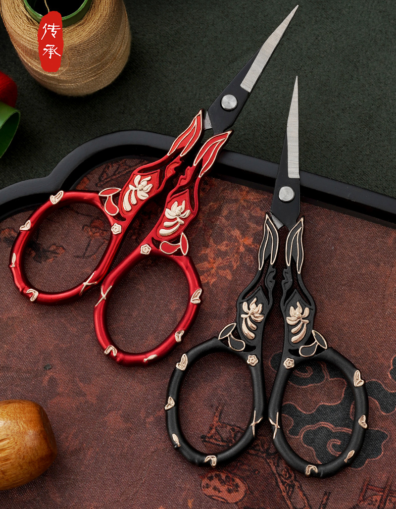 クロスステッチ用の裁縫ばさみ、糸切りばさみ、ティーバッグカッ - Embroidery Scissors Small のレビューと価格