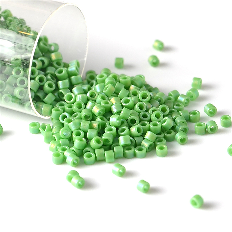10グラム/パイプ1.6ミリメートルみゆきビーズつや消し虹日 - Embroidery Glass Beads のレビューと価格