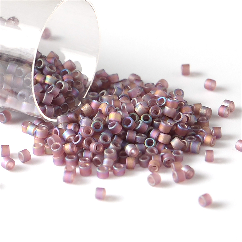10グラム/パイプ1.6ミリメートルみゆきビーズつや消し虹日 - Embroidery Glass Beads のレビューと価格