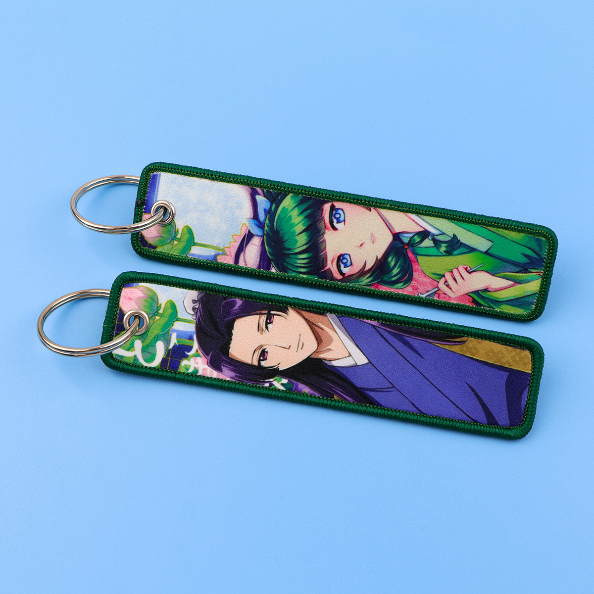 アニメ薬剤師日記刺繍キーホルダータグオートバイ車バックパック - Embroidery Keychain のレビューと価格