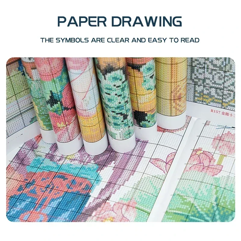 ウサギのキッチン漫画動物パターンクロスステッチキット、キャン - Embroidery X Pattern のレビューと価格