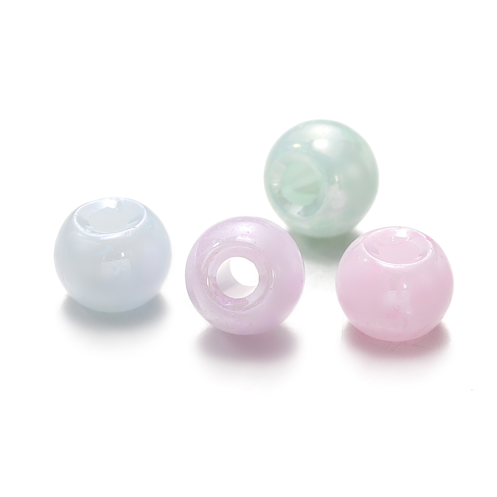 丸いガラスシードスペーサービーズ、ジュエリー作り用のゆるいビ - Embroidery Glass Beads のレビューと価格