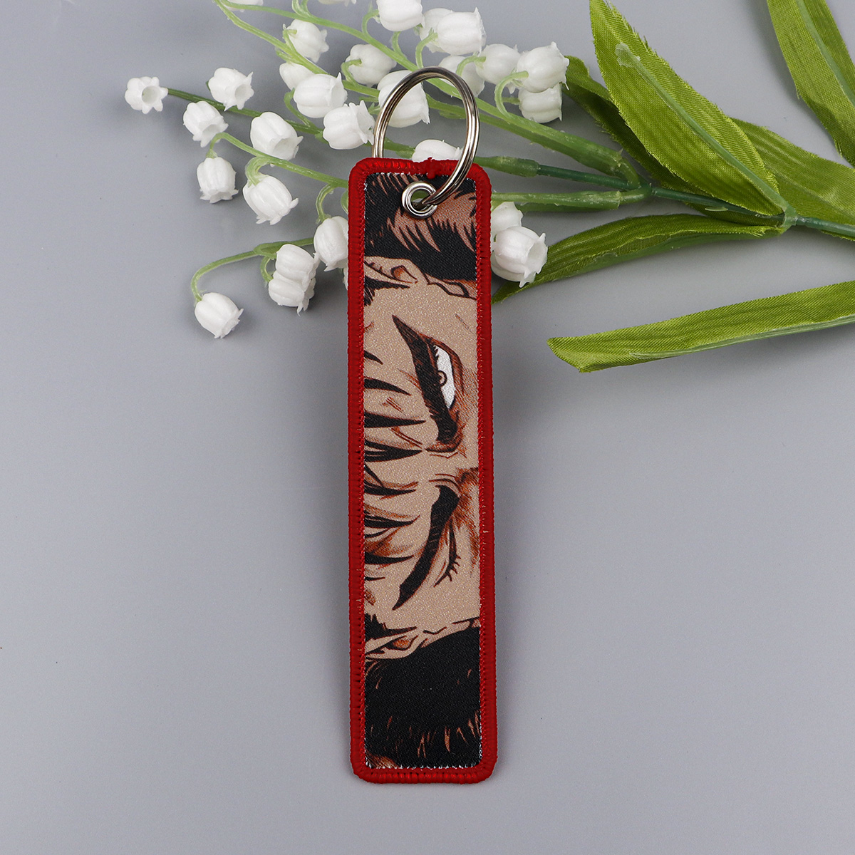 1個入り 両面ヴィンテージ戦士アニメ刺繍キータグストラップ  - Embroidery Keychain のレビューと価格