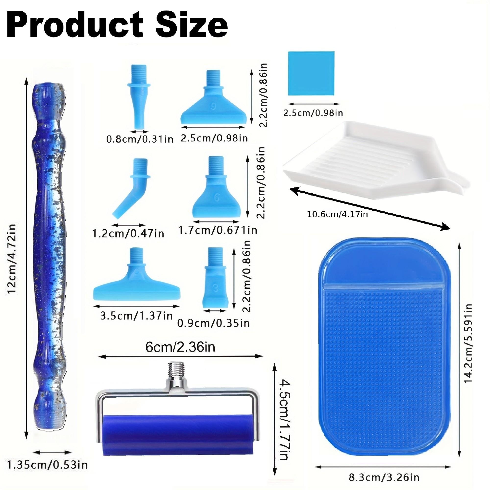 高品質の小粒グリッターDIYダイヤモンドペインティングペンツ - Embroidery Kit Starter のレビューと価格