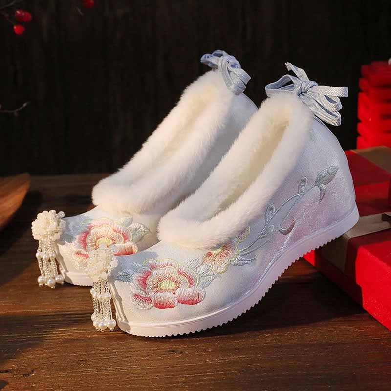 レディースプラスサイズ41 #   漢服刺繍靴中国北京布靴伝 - Embroidery Fabric のレビューと価格