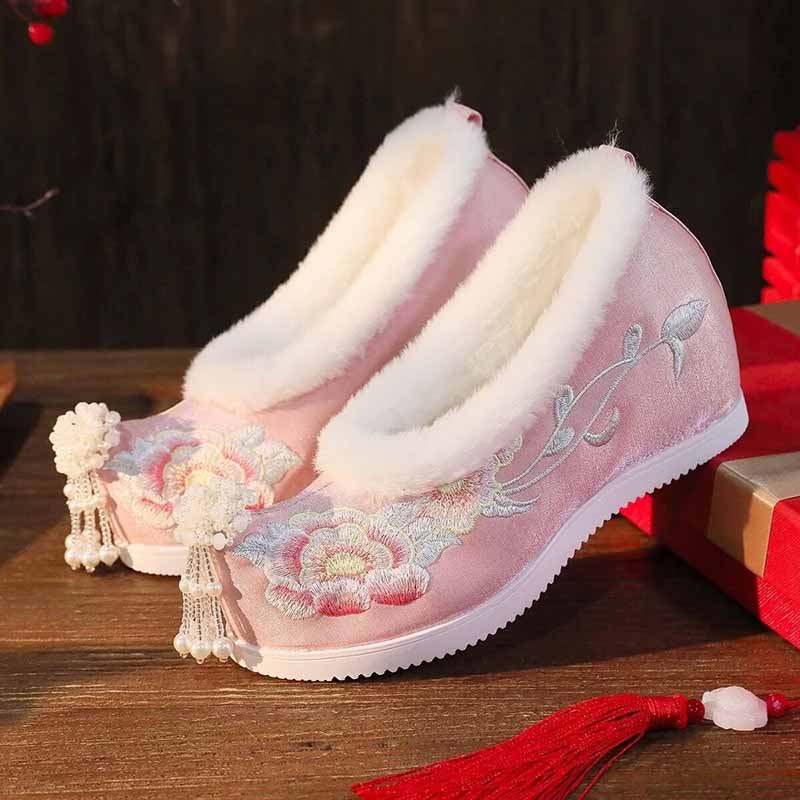 レディースプラスサイズ41 #   漢服刺繍靴中国北京布靴伝 - Embroidery Fabric のレビューと価格