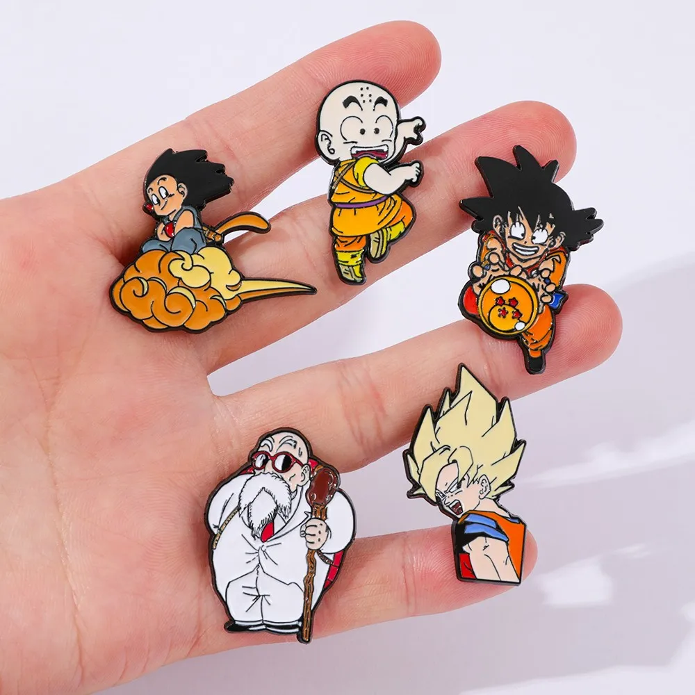 5個入り クラシック人気アニメブローチ ​ 孫悟飯クリエイテ - Embroidery Garment のレビューと価格