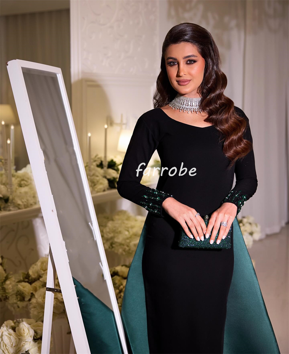 カスタマイズされた絶妙なマッチングジャージープリーツ、ビーズ - Embroidery Abaya のレビューと価格