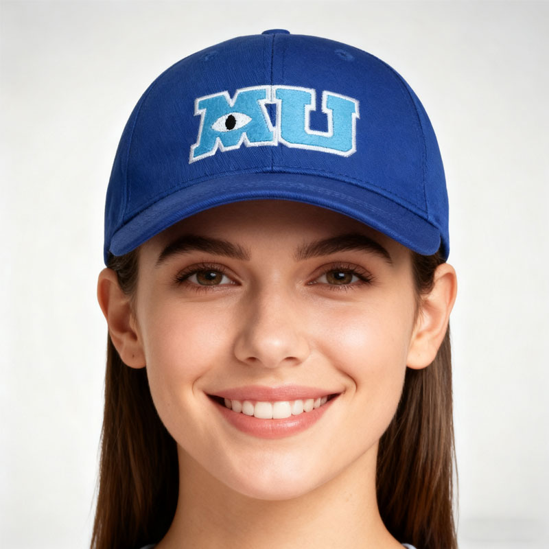 ピクサーモンスターユニバーシティ MU 野球帽男性女性用サリ - Embroidery University のレビューと価格