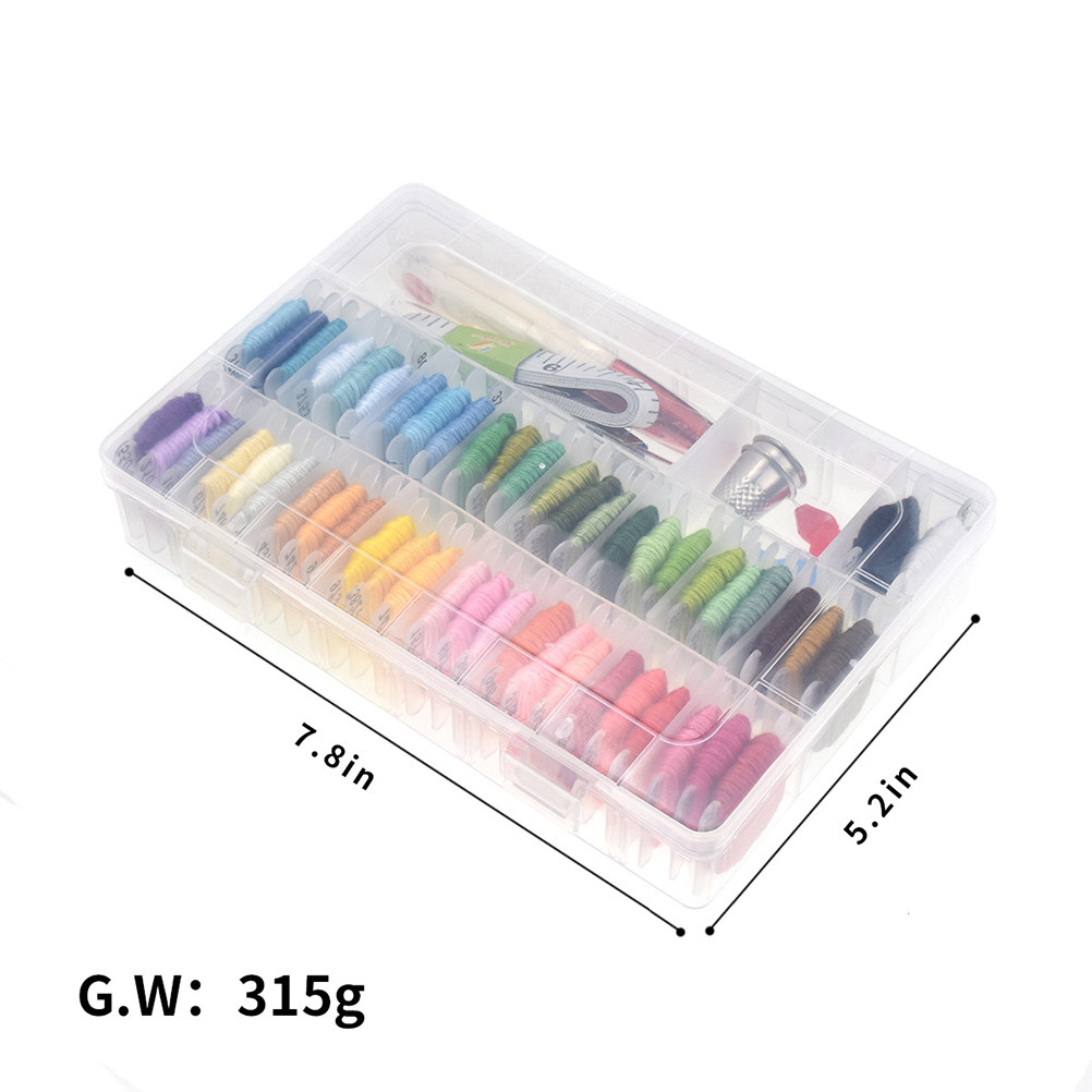 50種類の刺繍キット、初心者向けパターン入りキット、初心者用 - Embroidery Kit のレビューと価格