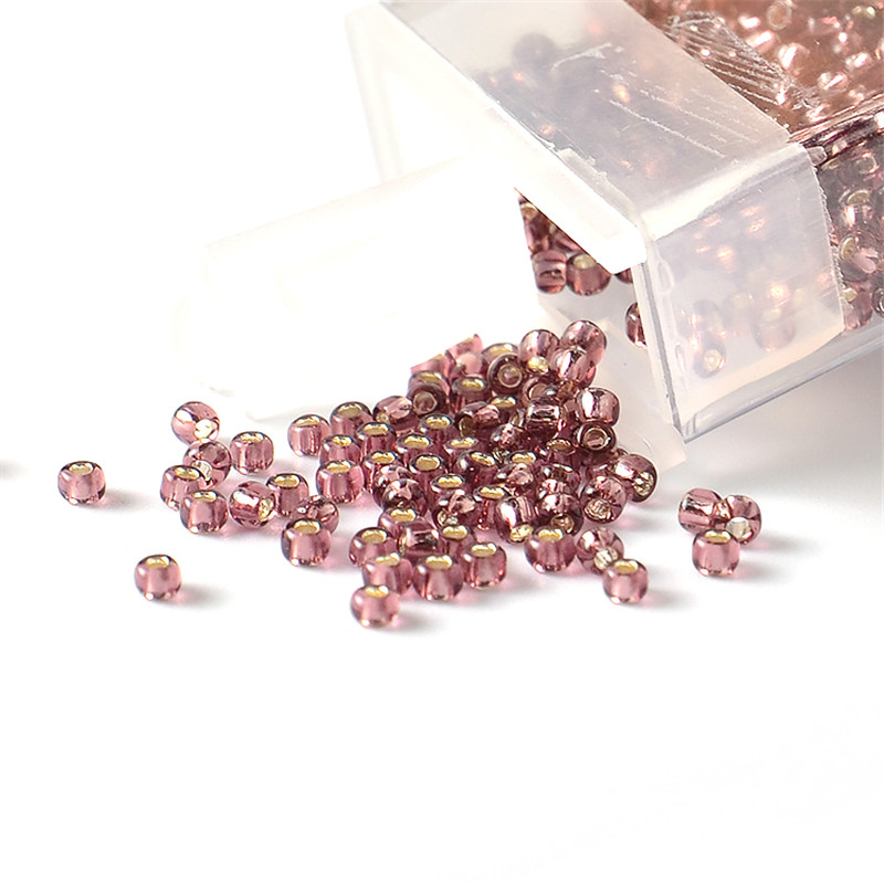 1000 個 11/0 TOHO ラウンドビーズシルバー裏地 - Embroidery Glass Beads のレビューと価格