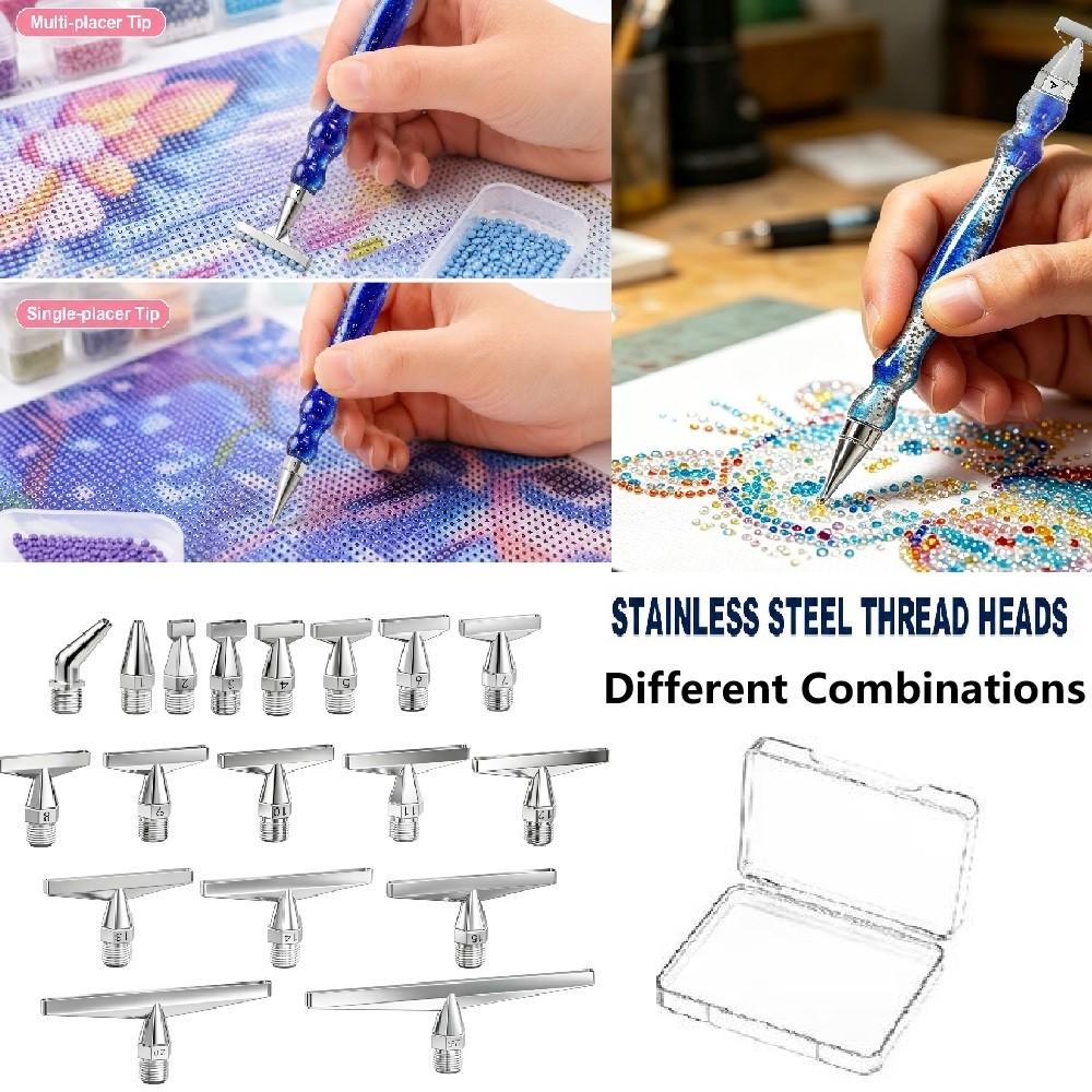 DIY高品質ステンレス鋼製ネジ式ダイヤモンドペインティングペ - Embroidery Kit Starter のレビューと価格