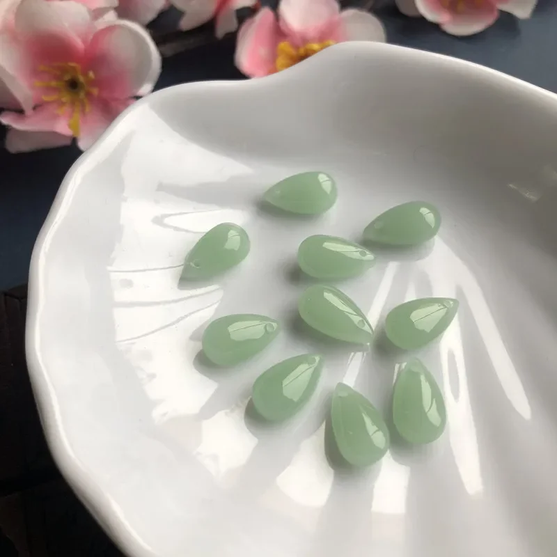 20pc 8 × 14 ミリメートルミックスカラーウォーター - Embroidery Glass Beads のレビューと価格